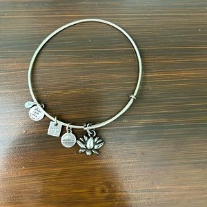Alex and Ani lotus flower bracelet